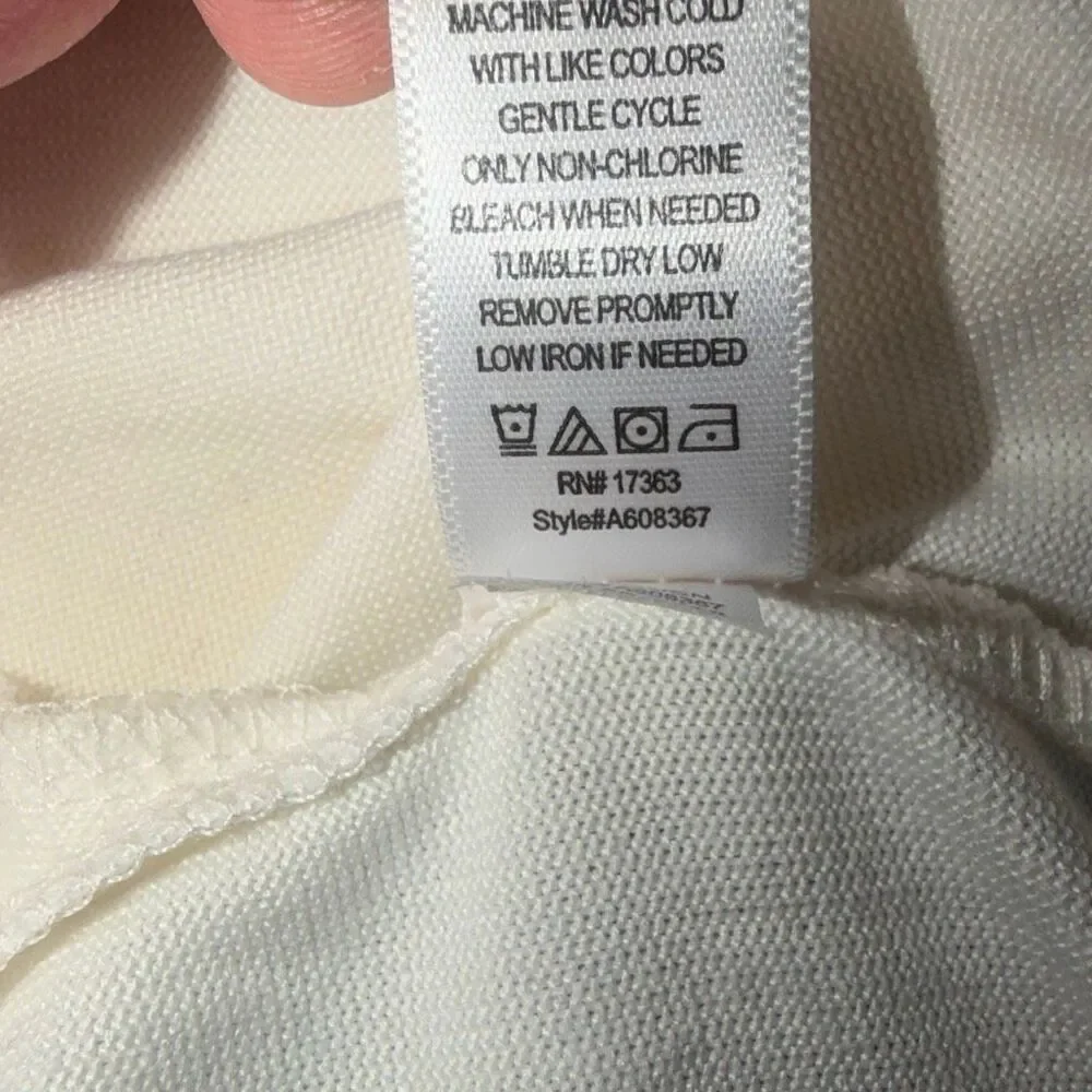 KOOLABURRA BY UGG Egret Cloud Jersey Short Sleeve Cardigan-1X - Picture 10 of 10